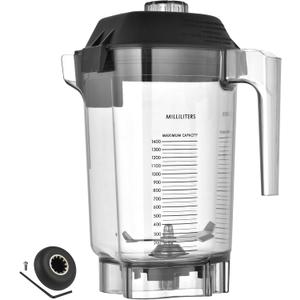 Blender Pitcher 48oz Compatible with Quiet One VM0145, Advance 36019 15978 16016, VM0100A Commercial Smoothie Cup, Durable Jar