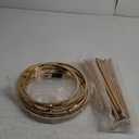 3PCS Cylinder Pedestal Stands for Parties, Gold Metal Plant Round Cylinder Stands for Party Flowers, Display Columns Pedestal Stand Cylinder Tables for Vases Birthday Party Backdrop Decorations