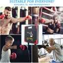 Punch Force Tester, Upgrade Version Wall Boxing Punching Pad, Automated Screen System Wall Punching Pad for Athletes and Beginners, No Brilling, Easy to Install.