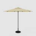 Patio Umbrella Beige 122x12.5x12.5 cm