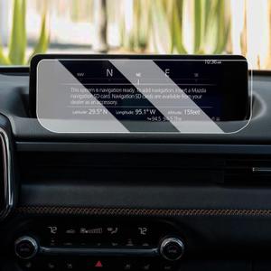 TTCR-II Compatible with Mazda CX-50 Screen Protector, 10.25-Inch, for 2023-2025 Mazda CX-50 & CX-90 Turbo/PHEV, Anti-Explosion, Enhanced Anti-Fingerprint, 9H Hardness, 1 Pack