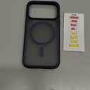 TORRAS for iPhone 17 Pro Case, Camera Control, Fit for MagSafe, Military-Grade Protection, Magnetic Slim Translucent Anti-Fingerprint Phone Case for iPhone 17 Pro 6.3", Deep Blue