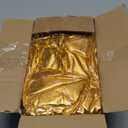 2Pack Spandex Table Cover for 6Ft or 4fT or 8ft Table Universal Fitted Stretch Tablecloth for Party, Banquet, Wedding and Events-Gold
