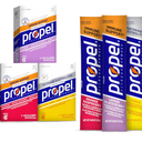 Propel Immune Support Electrolyte Enhanced Water Drink Mix Powder Packets, Variety Pack, 100% DV Vitamin C, Good source of Zinc, Zero Sugar Hydration with Electrolytes and Vitamins (30 Packets)