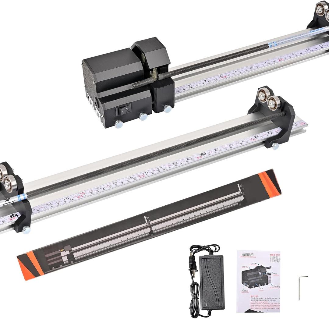 SPG Archery Electric Arrow Cutter 3-in-1, Precision Saw & Arrow Spinner & Polisher with Dust Guard, Carbon Aluminum Shaft Arrow Square Cutting Tool for Archery Workshop & DIY Enthusiasts
