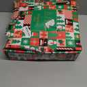 Mr. Pen- Christmas Tree Skirt 48 Inches, Sparkling Gold Sequin with White Faux Fur Christmas Tree Skirts