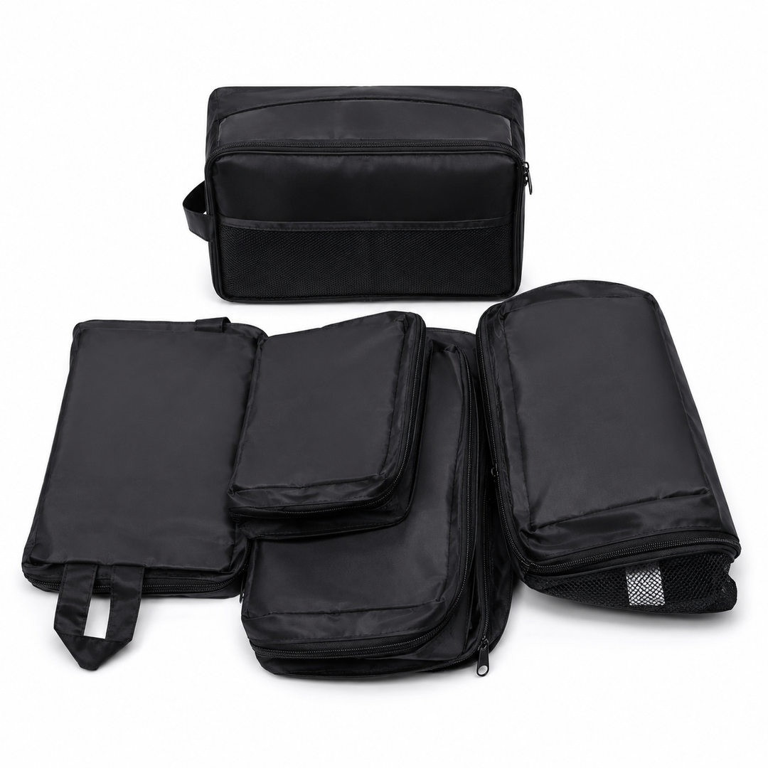 8-Piece Packing Cubes Travel Accessories Set, Luggage Organiser