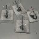 Autumn Alley Farmhouse Bathroom Decor White Hooks, Towel, Coat, and Robe Hooks for Bathroom Farmhouse Wall Mounted, Rustic Wall Decor, 4 Pack, White