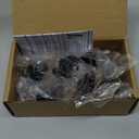 HOME EDIT 10 Pack Black Cabinet Knobs, 1-1/5 Inch Round Drawer Knobs for Kitchen Cabinets, Dressers & Closet Doors