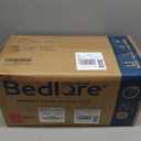 BEDLORE 4 Inch Memory Foam Mattress Topper Full,2-in-1 Dual Layer Design (2" Gel Memory Foam + 2" Plush Pillow Top Cover) Mattress Topper Medium-Firm,Pressure Relief & Back Pain Support(White)