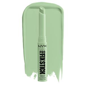NYX PROFESSIONAL MAKEUP Pro Fix Stick Correcting Concealer, Buildable Medium Coverage Concealer Stick - Green (0.05 Ounce (Pack of 1), 0.1 GREEN)