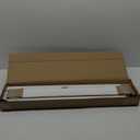 Lotus & Windoware Cordless, 2 Inch Faux Wood Blind, 34" Wide x 60" Long, Window Blinds, Blinds & Shades, Blinds for Indoor Windows, Embossed, Bright White