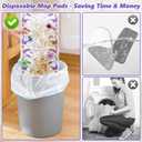 Mop Pads Refills for Swiffer Power Mop: 20 Pcs Wet Dry Disposable Pad for Multi-Surface Floor Cleaning - Mopping Replacement for Tile Hardwood - Sweeping Cloths for Home Kichen