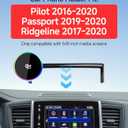 Qi2.2 Max 25W Fast Wireless Car Charger Phone Holder for Honda Pilot 2016-2020/Passport 2019-2020/Ridgeline 2017-2020 5/8-Inch Screen, Magnetic Phone Mount Compatible with MagSafe