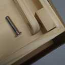 Koseibal Art Easel for Painting, Tabletop Wooden Easel StandAdjustable Angle Portable Easel for Canvas, Ipad, Book, Artwords Display 2 Pack