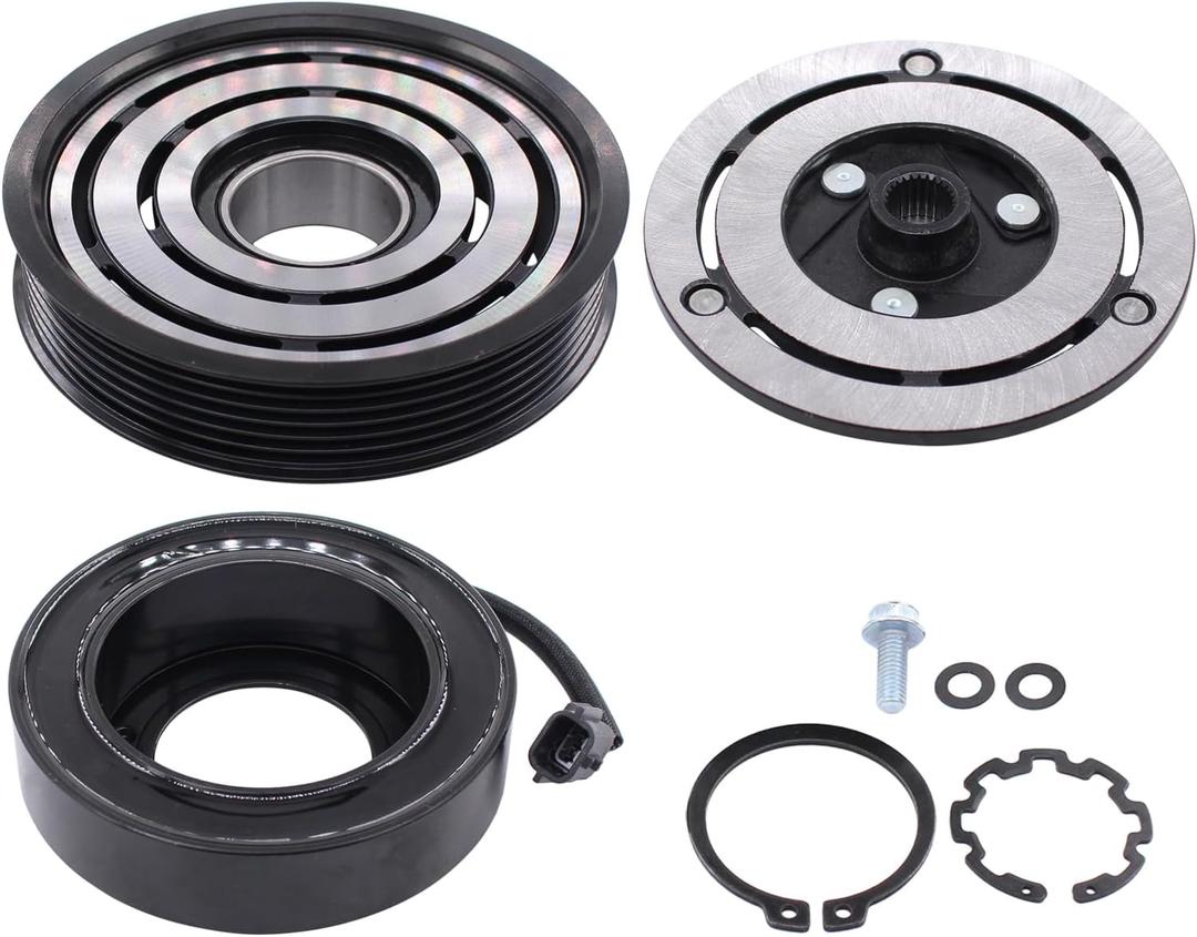 ApplianPar A/C Compressor Clutch Assembly Kit for Altima 2.5L 4 Cylinder 2013-2018