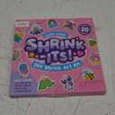 Ooly Shrink-Its 28 PC DIY Shrinking Art Kit That Creates Charms and Tags, Includes 20 Plastic Pre Cut Charms and More, No Mess Art for Kids, DIY Summer Crafts, Ideal Party Favor - Cute Crew