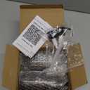 Vivaplex, 2, Large, 16 oz, Empty, Amber Glass Bottles with Black Lotion Pumps