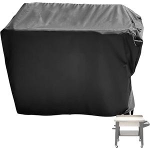Cover for Cuisinart CPT-194 Outdoor Grill Prep Table, Waterproof Patio Grill Cart Table Cover Dustproof kitchen Cooking Prep Station Covers - 48"L24"W38"H, Black