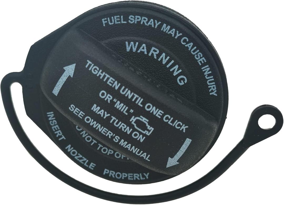 Fuel Tank Cap Gas Cap 3C8201550E 3C0-201-550-N 3C0201550N Compatible with Volkswagen 2006-2010 Passat,2009-2017 CC, 2007-2016 Eos