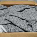 9x12 Extra Large Area Rugs for Living Room, Shaggy Non-Slip Tie-Dyed Rugs for Bedroom Kids Playroom Dorm Room, High Pile Ultra Soft Carpet, Grey