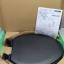 Toilet Seat, Slow Close, Soft Touch, Ultra-Smooth Matte Finish (No Orange-Peel Texture), Premium Moulded Wood, Quick Release, PIKLiDS (Black, Elongated)