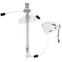 Front Passenger Side Power Window Regulator with Motor Assembly Replacement for Jeep Liberty KJ 2002 2003 2004 2005 2006, Right, 741-527