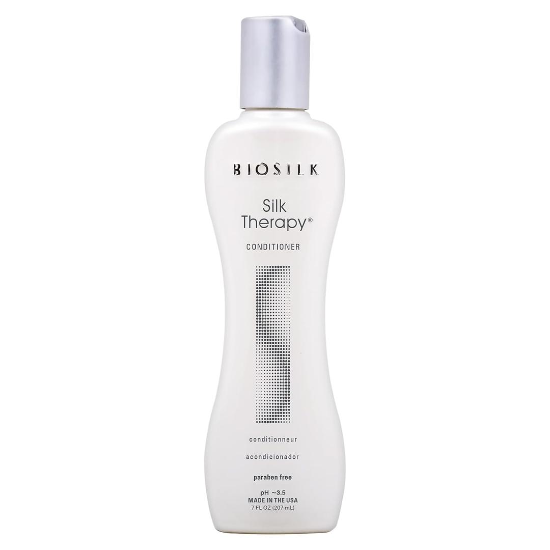 BioSilk Silk Therapy Conditioner, Moisturizes & Conditions Hair For Incredible Shine, Sulfate, Paraben, & Cruelty-Free, 7 Oz