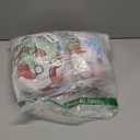 qjmiaofang Merry Christmas Sheets Full Size Santa Claus Sheet 3 Pieces Christmas Tree and Elk Printed Bed Set Festivel Snowflake Fitted Sheet Deer Pattern Bed Sheet with 2 Christmas Pillowcase