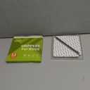 Rabenda 12 Pcs Rug Tape, Non Slip Rug Pads Grippers for Hardwood Floors and Tiles, Reusable Carpet Tape for Area Rugs, Double-Sided Adhesive Rug Stickers Keep Corners Flat (Black)