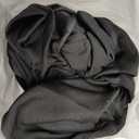 Yoquare 8-Pack 24"x43" Black Round Cocktail Table Skirts | Stretch Spandex Fitted Tablecloths | Stain-Resistant, Wrinkle-Resistant, and Machine Washable for Bars, Weddings, Parties, and Banquets