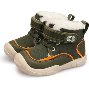 Centipede Demon Toddler Boots Boys Girls Winter Boots Waterproof Fleece Kids Snow Boots Faux Fur Booties Warm Walking Shoes for Indoor Outdoor, Size 21