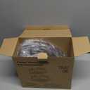 TAILI 2 Pack Powerful Suction Cup Corner Shower Caddy, Stainless Steel Rustproof Shower Shelf with Hook, Drill-Free Wall Mounted Basket, Large Capacity Removable Suction Cup Bathroom Organizer, Silver