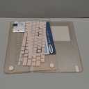 CISSOOK Cherry Pink Glitter Case for MacBook Air 13.6 inch 2026 2025 2024 2022 Released A3240 A3113 A2681, Bling Hard Shell Case with Keyboard Cover & Screen Protector for MacBook Air 13 M2 M3 M4