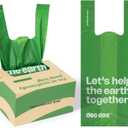 Dog Poop Bags with Handles 300 Counts Big Sizes Leak Proof and Extra Thick Waste Bags for Walking Small Medium Large Dogs Cats Litter Unscented (Green-New Packing 300Pcs)