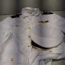 fun shack Boat Captain Costume for Women, Navy Sailor Outfit, Nautical Captain Attire, Perfect for Parties and Events (X-Large)