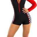 Morph Adult Race Car Driver Costume Womens Racing Halloween Costume For Women (XX-Large)