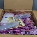 48 PCS Light Purple Shimmer Wall Backdrop, Square Sequin Photo Backdrops Panel, Glitter Wall Background for Birthdays, Weddings, Halloween, Engagements, Disco Bachelorette Party Decoration (6FTx8FT)