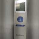 Thermometer for Adults and Kids, Digital Forehead Thermometer with Fever Alarm, Silent Mode & 35-Set Memory, Object 2 in 1 Mode (Blue)