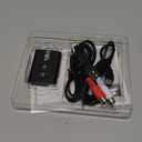 1Mii Bluetooth 5.3 Transmitter Receiver for TV to Wireless Headphones, Dual Link aptX Adaptive/Low Latency/HD Audio, Aux Bluetooth Audio Receiver Adapter for Home Stereo, Airplane, Boat, Gym (Black)