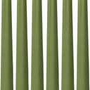 12pk 10" Classic Taper Candles, Moss Green, 7-8 Hours Long Burning, Unscented Tall Candlesticks