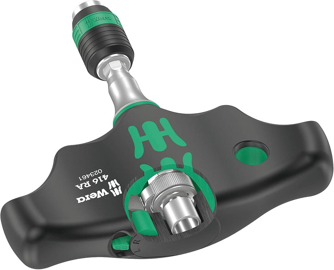 Wera Tools 416 Ra T-Handle Bitholding Screwdriver