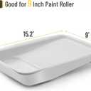 Bates- Paint Tray Liner, 9 Inch, 41 pcs, 1x Metal and 40 x Plastic Paint Trays for Painting Walls