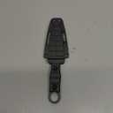 Small Fixed Blade Knife with Sheath and Pocket Clip - 6.7" Camping Hiking Survival Knives Outdoor EDC Tools, Gifts for Men, Dads, Him (Black)