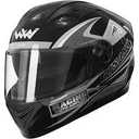 WWJ Riding Bike Safety Helmets Abs Shell Moped Street Motorbike Racing Crash Cascos para Motos Full Face Helmet Motorcycle for Men Women with Dual Visors DOT Approved Airflow Grey