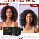 TEPENAR Hair Steamer for Deep Conditioning: Upgraded Heat Cap with 10-Level Fast Heating 3 Time Settings for Natural Hair Portable Thermal Steam Cap for Home Hair Treatment