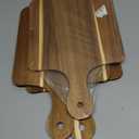 Zubebe 3 Pcs Bulk Wood Cutting Board with Handle Cutting Board for Laser Engraving, 15 x 7 Acacia Serving Trays Charcuterie Trays for Customized Wedding Housewarming Mom Christmas Gift Party Favor