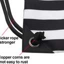 HOLYLUCK Drawstring Backpack Bag Sport Gym Sackpack