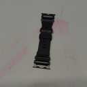 TAURI Silicone for Apple Watch Bands Ultra 3/2/1 49mm [Liquid Silicone Strap + Stainless Steel Metal Connector] Sport Band for iWatch 49mm Adjustable Band Men Women, All Black