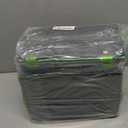 Tackle Boxes Plastic Storage Organizer Box with Removable Dividers,3600 Tackle Tray and 3700 Tackle Trays,Lure Box and Terminal Tackle Storage,4 Packs Tackle Trays-Grey (One Side)